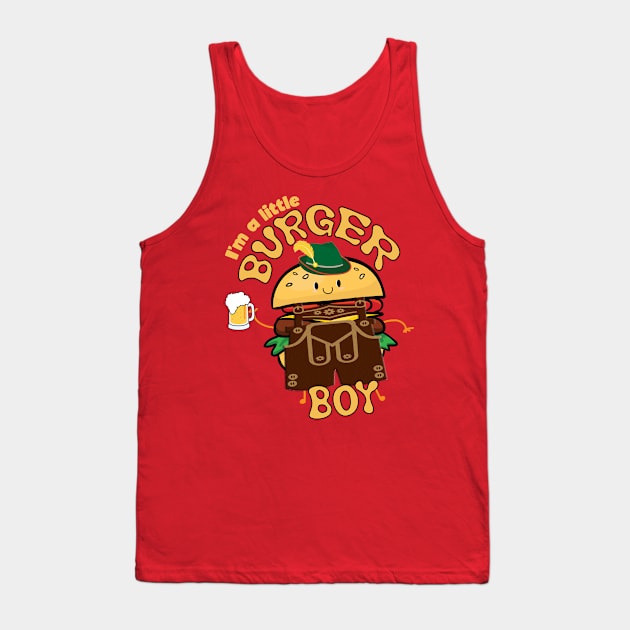 I'm a little Burger Boy Tank Top by Previously Recorded Network